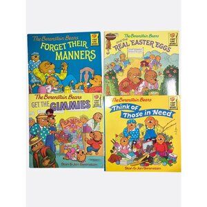 The Berenstain Bears First Time Books Set Of 4 Manners Easter Think Of Those